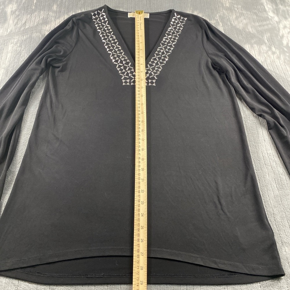 Michael Kors Medium Black Blouse  Womens - Picture 3 of 7